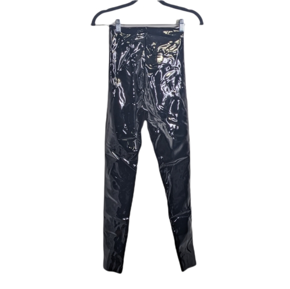NWT Commando Black Patent Leather Leggings Size S - Picture 5 of 8